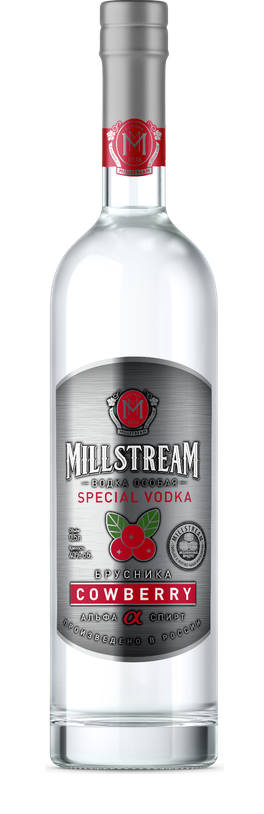 Водка особая «МИЛЬСТРИМ Брусника»