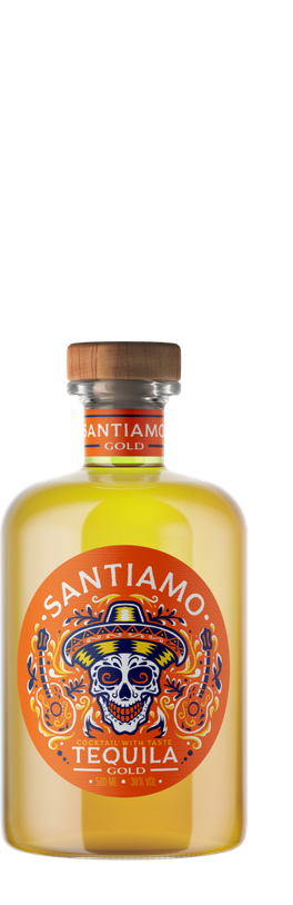 Текила Santiamo Голд 0,5