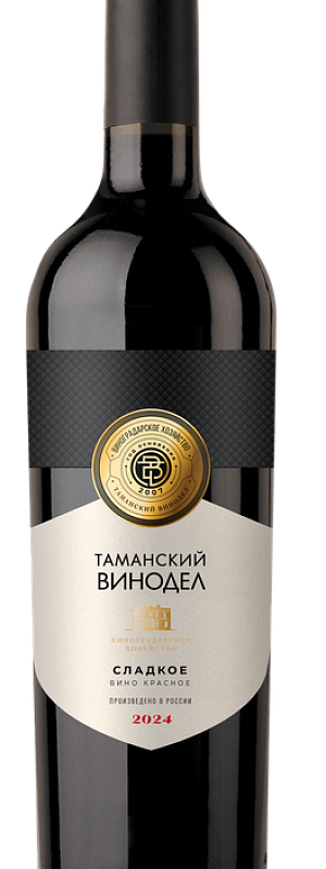 Вино сладкое красное "Таманский Винодел"